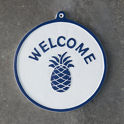 View larger image of Pineapple Welcome Sign