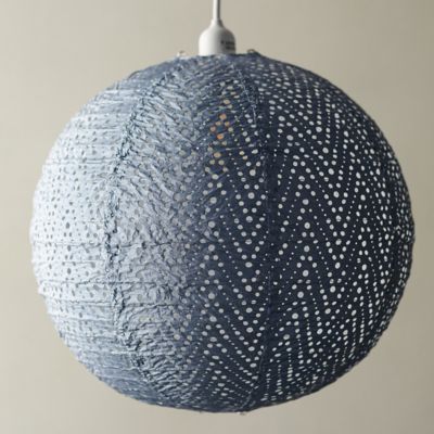 Floral Lace Battery Lantern, Oval - Terrain