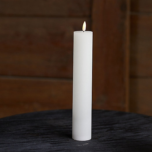View larger image of Flameless Flame Effect Candle, White Large Collection