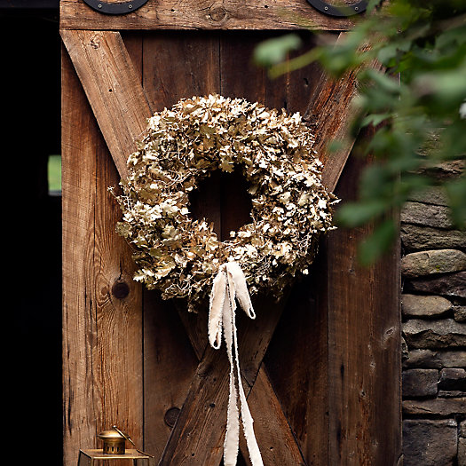 View larger image of Gold Oak Wreath
