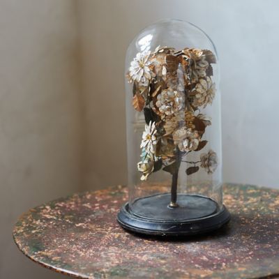 Gilded Floral Cloche, Pastel