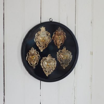 Gilded Heart Wall Hanging