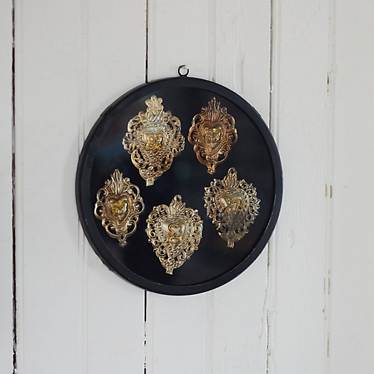View larger image of Gilded Heart Wall Hanging