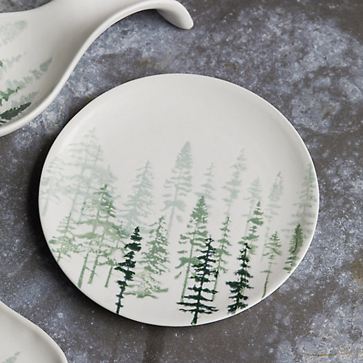 View larger image of Evergreen Ceramic Cookie Plate