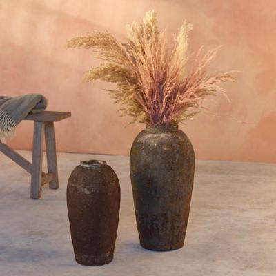 Stoneware Floor Vase