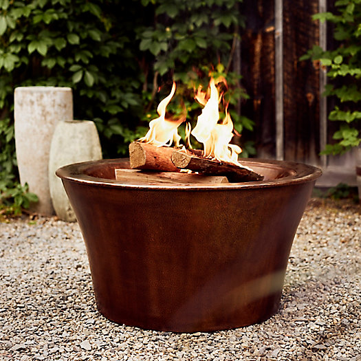 View larger image of Copper Fire Pit with Tray Top
