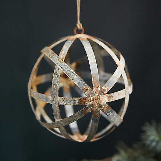 View larger image of Metal Orb Ornament