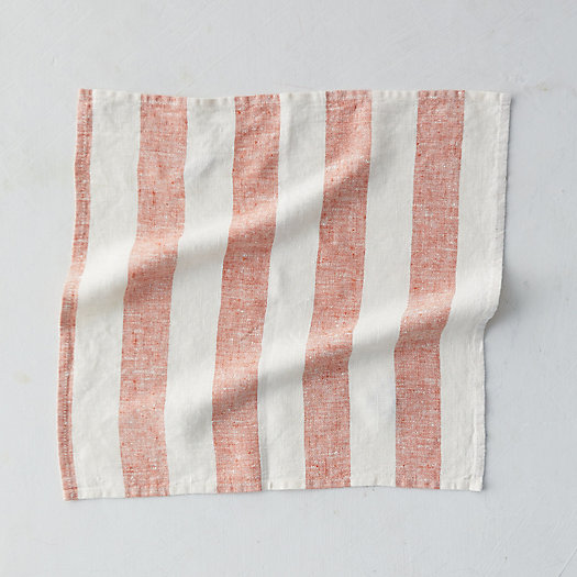 View larger image of Linen Napkin, Thick Stripe