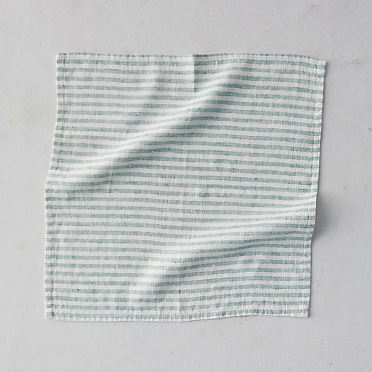 View larger image of Linen Napkin, Small Stripe