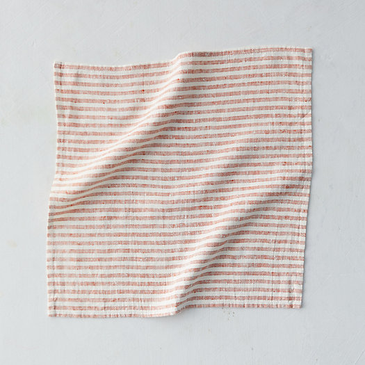 View larger image of Linen Napkin, Small Stripe