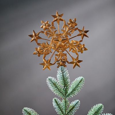 Starry Snowflake Tree Topper