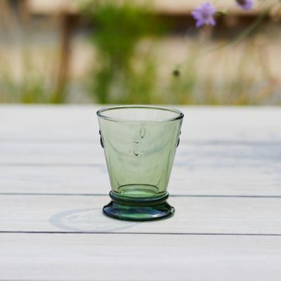 Colored Glass Bee Tumbler