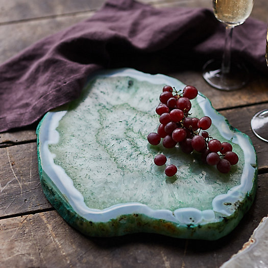 View larger image of Agate Serving Board, Round
