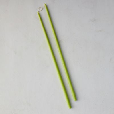 Unscented Taper Candles, 30 Inch Set of 2