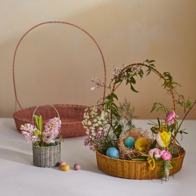 Colorful Iron Easter Basket, Small