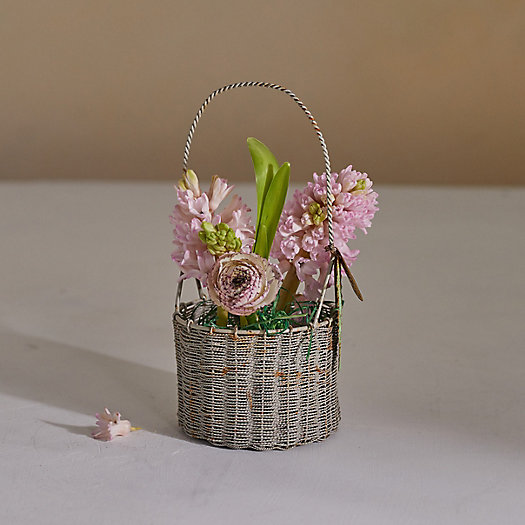View larger image of Colorful Iron Easter Basket, Mini