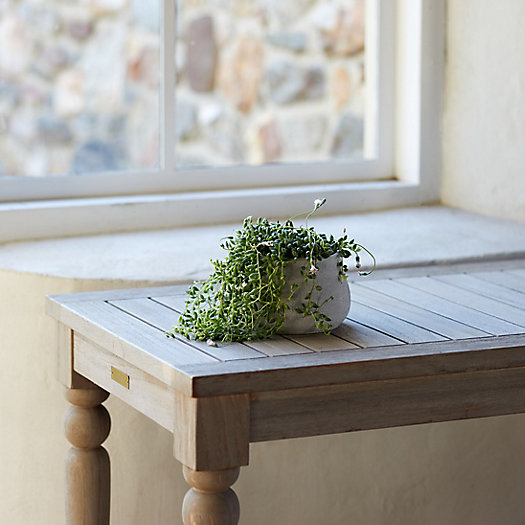 View larger image of Textured Concrete Pouch Planter, 5.5"