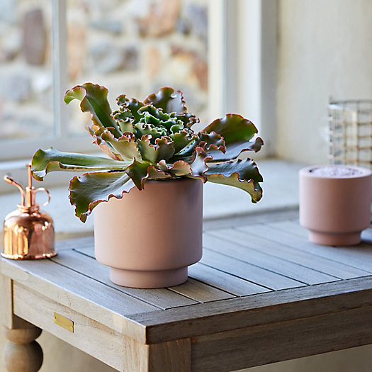 View larger image of Mod Ceramic Footed Planter, 6"