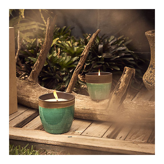 View larger image of Color Dipped Ceramic Candle, Citronella