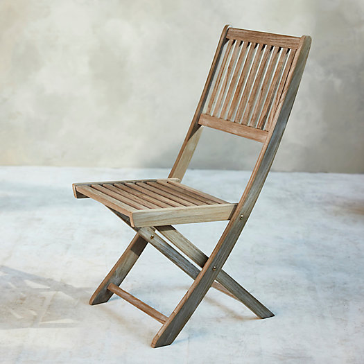View larger image of Folding Teak Side Chair