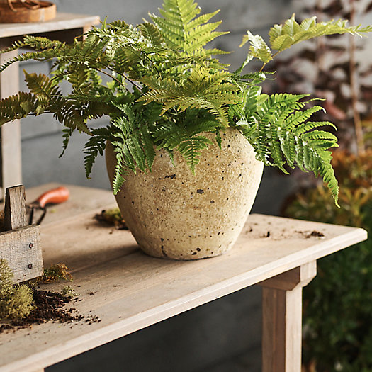 View larger image of Barnacle Round Shoulder Planter, 9"