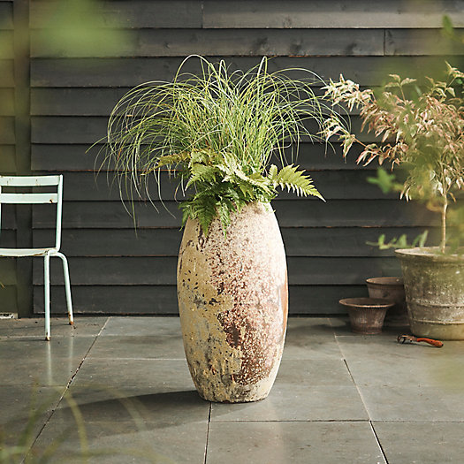 View larger image of Barnacle Cylinder Pot, 15"