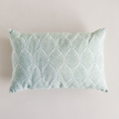 Leafy Green Outdoor Pillow
