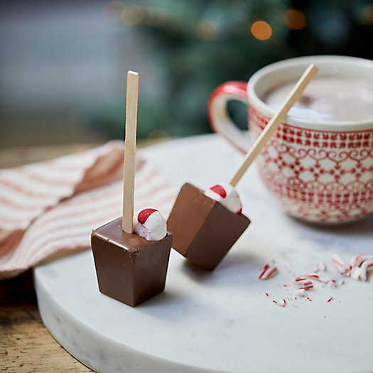 View larger image of Hot Cocoa Stir Sticks, Set of 5 Peppermint