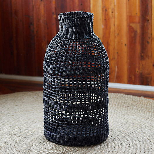 View larger image of Woven Seagrass Vase
