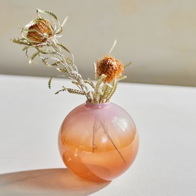 Bauble Bud Vase, Orange