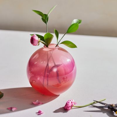 Bauble Bud Vase, Bright Pink