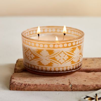 Linnea Etched Bowl Candle Collection