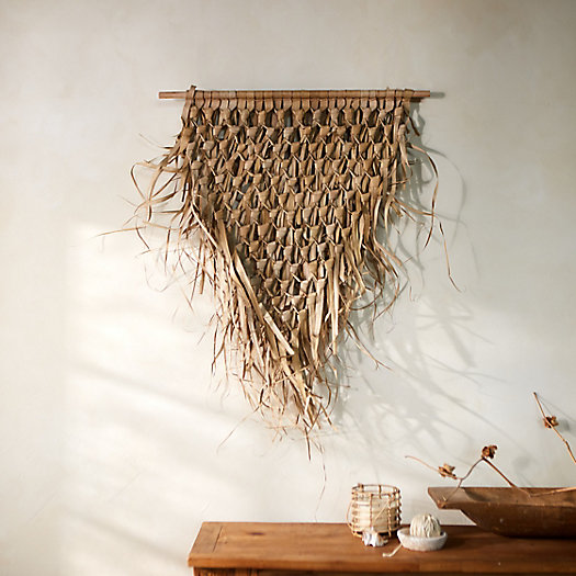 View larger image of Geo Palm Leaf Wall Hanging