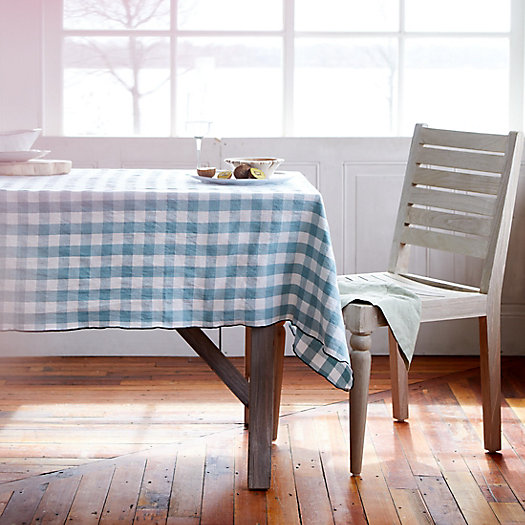 View larger image of Gingham Linen Tablecloth