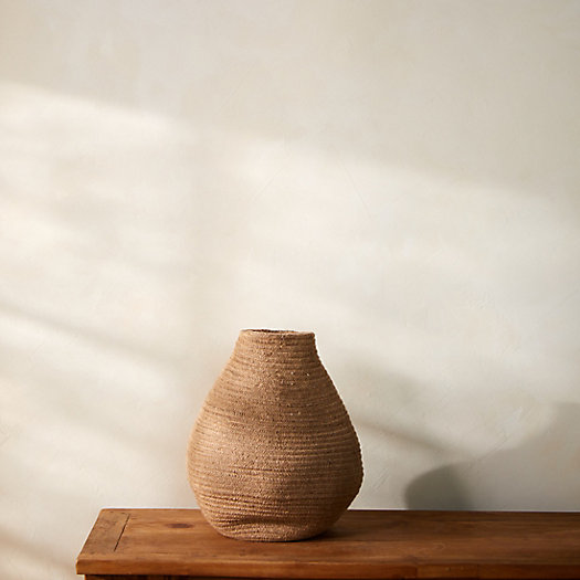 View larger image of Small Woven Jute Vase