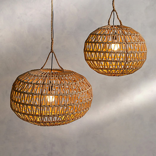 View larger image of Outdoor Rattan Pendant