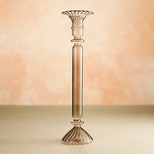 View larger image of Shaped Glass Candlestick