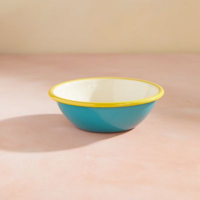 Color Drop Enamel Bowl