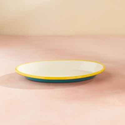 Color Drop Enamel Serving Platter