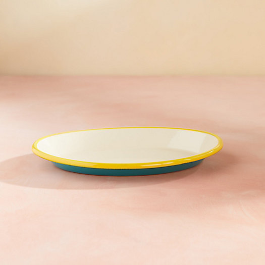View larger image of Color Drop Enamel Serving Platter