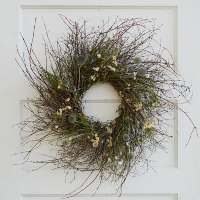 Valentine Wreath, Mossy Valentine Wreath, Moss and Twig Wreath