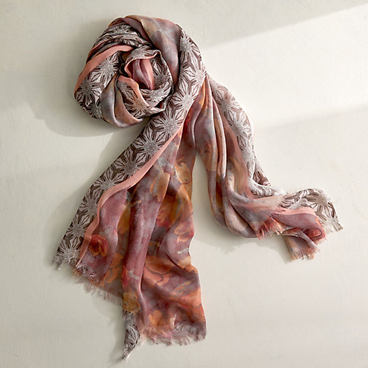 View larger image of Watercolor Tiles Scarf