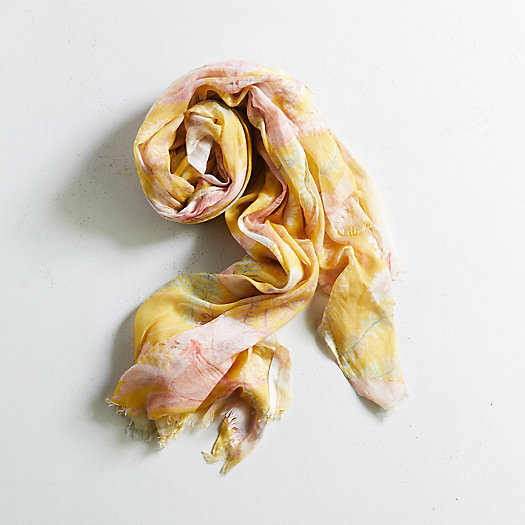 View larger image of Golden Flower + Fern Scarf