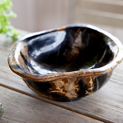 View larger image of Petrified Wood Bowl, Large