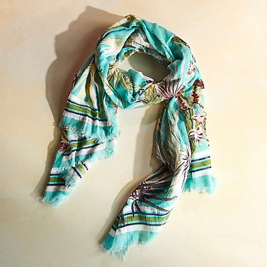 View larger image of Tropical Floral Scarf