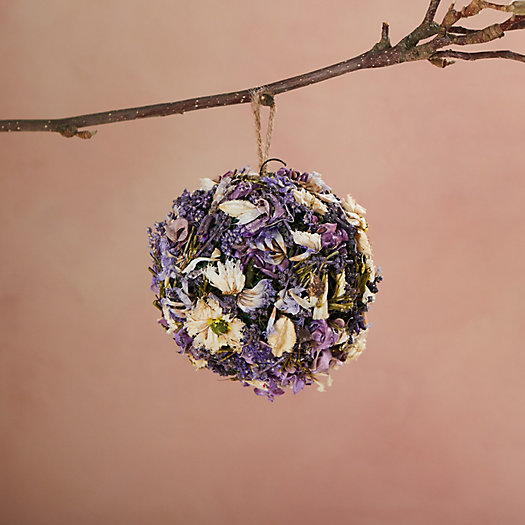 View larger image of Dried Floral Hanging Sphere