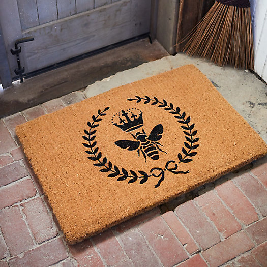 View larger image of Crowning Bee Coir Doormat