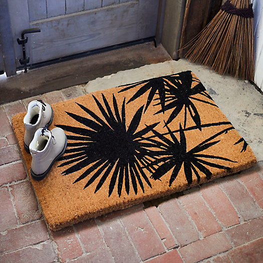 View larger image of Palm Leaf Coir Doormat