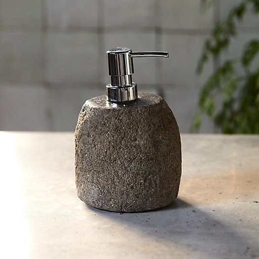 View larger image of River Stone Liquid Soap Dispenser