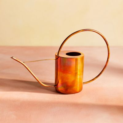 Copper Watering Can, Tall